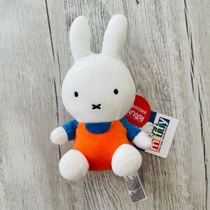 Miffy White and Orange Plush Toy Round 1 Exclusive